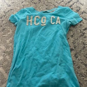Blue Hollister shirt